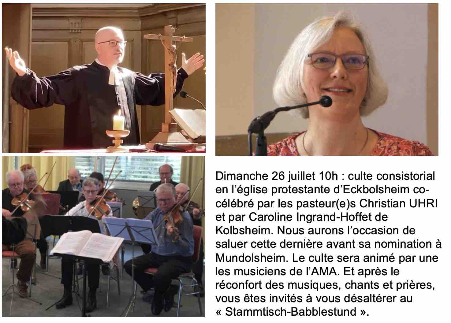 CULTE CONBSISTORIAL CKBOLSHEIM